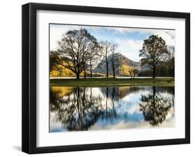 Buttermere Reflections, Cumbria, UK-Nadia Isakova-Framed Photographic Print