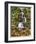 Buttermil Falls Autumn Scenic, New Jersey-George Oze-Framed Photographic Print