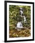 Buttermil Falls Autumn Scenic, New Jersey-George Oze-Framed Premium Photographic Print