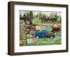 Buttermilk Farm Spring-Debbi Wetzel-Framed Giclee Print