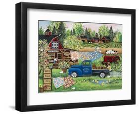 Buttermilk Farm Spring-Debbi Wetzel-Framed Giclee Print