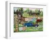 Buttermilk Farm Spring-Debbi Wetzel-Framed Giclee Print