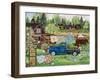 Buttermilk Farm Spring-Debbi Wetzel-Framed Giclee Print