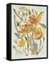 Butterscotch Bouquet II-Chariklia Zarris-Framed Stretched Canvas