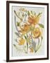 Butterscotch Bouquet II-Chariklia Zarris-Framed Art Print