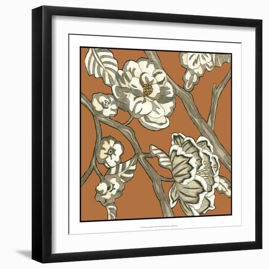 Butterscotch Chintz I-Chariklia Zarris-Framed Art Print