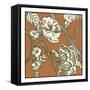 Butterscotch Chintz I-Chariklia Zarris-Framed Stretched Canvas