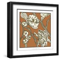 Butterscotch Chintz I-Chariklia Zarris-Framed Art Print