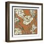 Butterscotch Chintz II-Chariklia Zarris-Framed Art Print