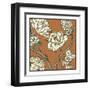 Butterscotch Chintz II-Chariklia Zarris-Framed Art Print