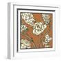 Butterscotch Chintz II-Chariklia Zarris-Framed Art Print