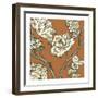 Butterscotch Chintz II-Chariklia Zarris-Framed Art Print