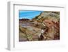 Buttes and rocks, White Domes Area, Valley of Fire State Park, Nevada, USA-Michel Hersen-Framed Photographic Print