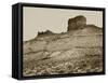 Buttes near Green River City, WY-null-Framed Stretched Canvas