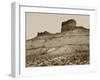 Buttes near Green River City, WY-null-Framed Photographic Print