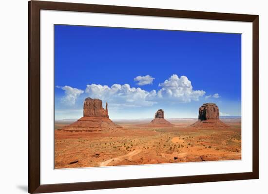 Buttes of Monument Valley Utah-null-Framed Premium Giclee Print