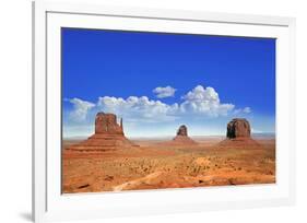 Buttes of Monument Valley Utah-null-Framed Premium Giclee Print