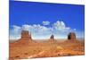 Buttes of Monument Valley Utah-null-Mounted Premium Giclee Print