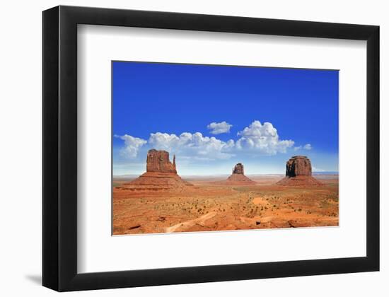 Buttes of Monument Valley Utah-null-Framed Art Print