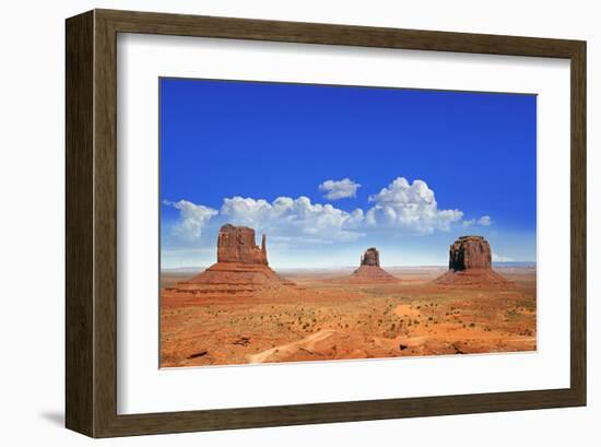 Buttes of Monument Valley Utah-null-Framed Art Print