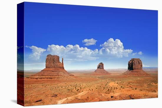 Buttes of Monument Valley Utah-null-Stretched Canvas