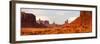 Buttes Rock Formations at Monument Valley, Utah-Arizona Border, USA-null-Framed Photographic Print