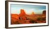 Buttes Rock Formations at Monument Valley, Utah-Arizona Border, USA-null-Framed Photographic Print