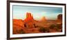 Buttes Rock Formations at Monument Valley, Utah-Arizona Border, USA-null-Framed Photographic Print