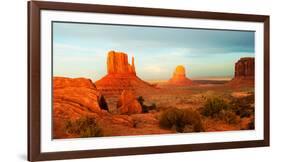 Buttes Rock Formations at Monument Valley, Utah-Arizona Border, USA-null-Framed Photographic Print