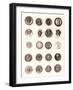 Button Collection-null-Framed Art Print