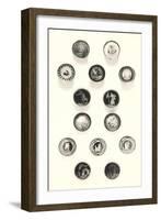 Button Collection-null-Framed Art Print