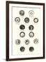 Button Collection-null-Framed Art Print