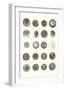 Button Collection-null-Framed Art Print