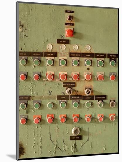 Buttons at an Old Abaonded Textile Mill-Sean Pavone-Mounted Photographic Print