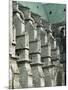 Buttresses on the South Front of the Cathedral, Chartres, France-Walter Rawlings-Mounted Photographic Print