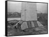 Buttresses under Foundation of the Washington Monument-null-Framed Stretched Canvas