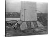 Buttresses under Foundation of the Washington Monument-null-Stretched Canvas