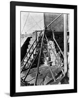 Buttresses under Foundation of the Washington Monument-null-Framed Photographic Print