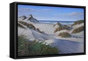 Buxton Sand Dunes-Bruce Dumas-Framed Stretched Canvas