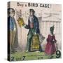 Buy a Bird Cage!, Cries of London, C1840-TH Jones-Stretched Canvas