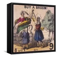 Buy a Broom!, Cries of London, C1840-TH Jones-Framed Stretched Canvas