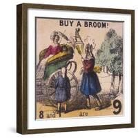 Buy a Broom!, Cries of London, C1840-TH Jones-Framed Giclee Print