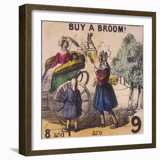 Buy a Broom!, Cries of London, C1840-TH Jones-Framed Giclee Print