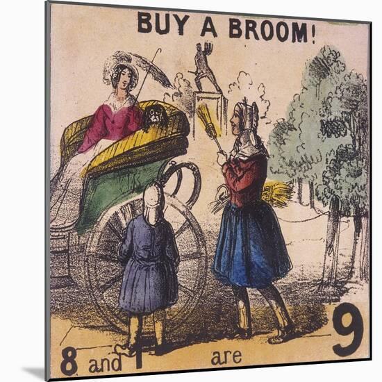 Buy a Broom!, Cries of London, C1840-TH Jones-Mounted Giclee Print