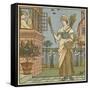 Buy a Broom-Walter Crane-Framed Stretched Canvas