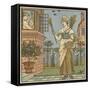 Buy a Broom-Walter Crane-Framed Stretched Canvas