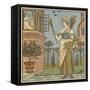 Buy a Broom-Walter Crane-Framed Stretched Canvas