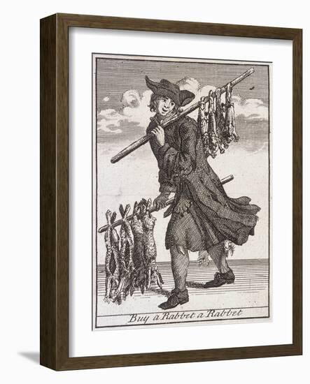 Buy a Rabbet a Rabbet, Cries of London-Marcellus Laroon-Framed Giclee Print