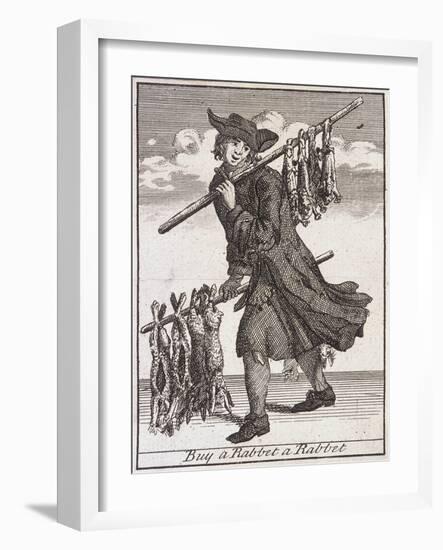 Buy a Rabbet a Rabbet, Cries of London-Marcellus Laroon-Framed Giclee Print