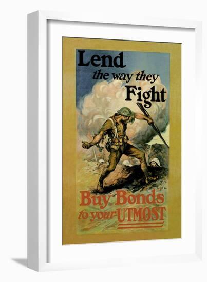 Buy Bonds to Your Utmost-null-Framed Art Print